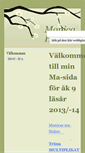 Mobile Screenshot of monica.hemmestaskolan.se